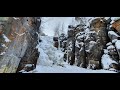 Нижнеудинск. Уковский водопад зимой.