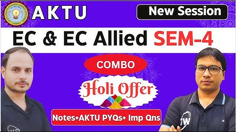 CS, IT, EC, ME, EE, 4th Sem Courses I Gateway Classes