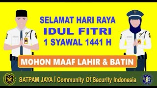 Selamat hari raya idul Fitri 1 Syawal 1441 Hijriah