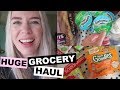 HUGE TESCO GROCERY HAUL AND FAMILY MEAL PLAN | FAMILY OF SIX | Kate Bridge