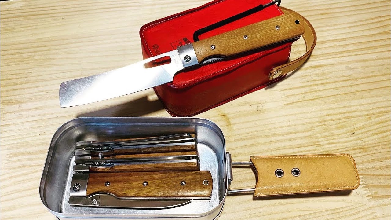 Four cool folding knives that fit in a mess tin and are perfect