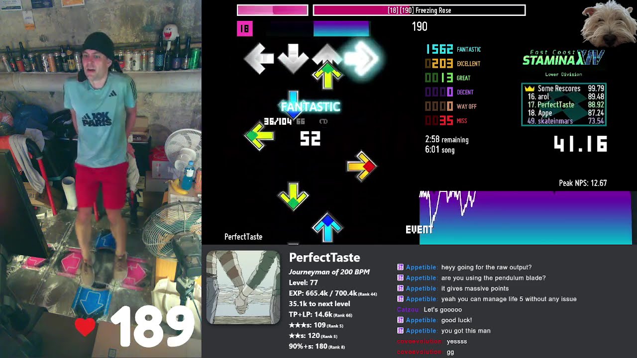 PerfectTaste - ITG - [18] Freezing Rose 90.89%