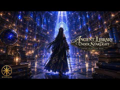Fantasy Celtic Study Music | Starlit Ancient Library - Mirelune