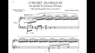 Schulz-Evler: Concert Arabesques on the motifs by Johann Strauss (