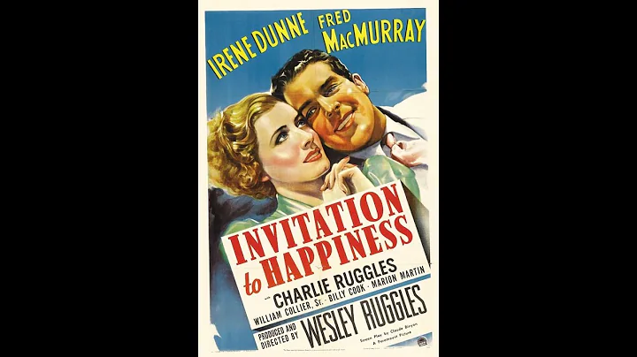 1939 So Good! INVITATION TO HAPPINESS - Irene Dunn...