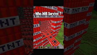 Minecraft Who Will Servive Villager Vs Dog #minecraft #shorts screenshot 1