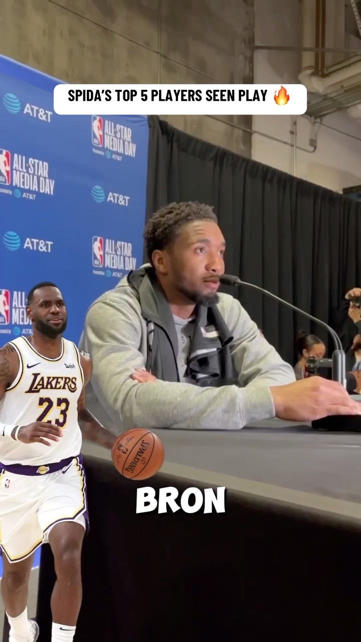 Donovan Mitchell’s top 5 ??