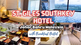 St. Giles Southkey Hotel Johor Bahru Malaysia With Breakfast Buffet