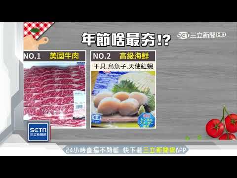 辦年貨人潮爆！美式賣場結帳排隊半小時│三立新聞台