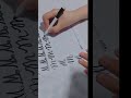 “Calligraphy Letter M | Step-by-Step for Beginners” #calligraphy #handwriting