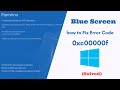 Blue Screen how to Fix Error Code 0xc00000f on Windows (Solved)