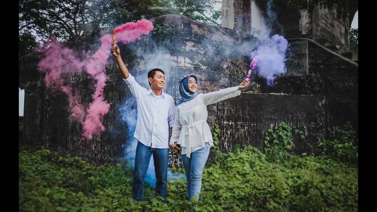 ANDIK FITRI Prewedding Muslim Berhijab Simple YouTube