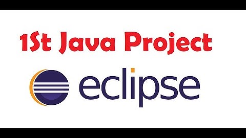 Creating first Java Project In Eclipse