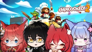 Let us cook and shoot!!  w/ @Xaelamie @daynesuika @ariavlive 【Overcooked 2/Overwatch 2】