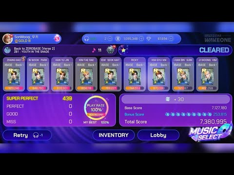SUPERSTAR WAKEONE] 'ZB1 - Back to ZEROBASE [verse 2]' (Lvl.11) ALL