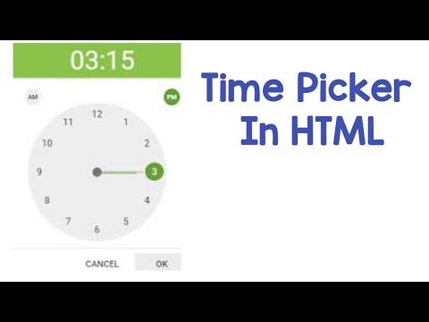 Time Picker tags in HTML//HTML basics tags//HTML Tutorials for begginers//HTML tips and tricks