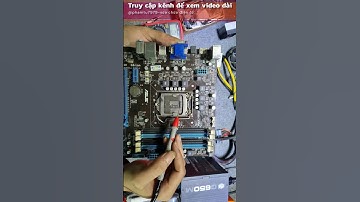 Máy tính, mainboard không lên lắp cpu chạy là lỗi cpu Lỗi Nguy hiểm Asus P8z77