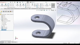 SolidWorks Combine feature (Common) | Extruded Boss/Base Feature | How to use combine feature common