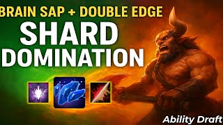 Brain Sap + Double Edge = Aghanim's Shard Domination | Ability Draft