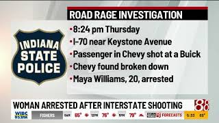 Indy woman arrested after I-70 road rage shooting