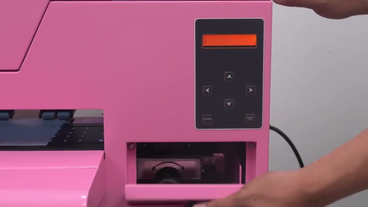 Automatic cleaning function for Erasmart DTF printer