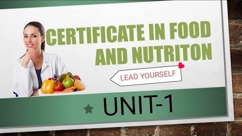 #cfn #youandyourfood BEST  EXPLAINED | CFN-1 | BLOCK-1 |  UNIT-1|| FOOD AND FOOD ACCEPTANCE