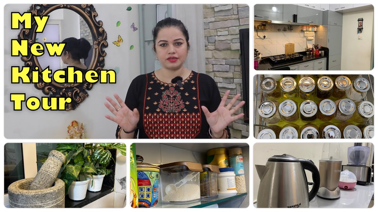 New Kitchen Tour Small Indian Kitchen Tour 2020 Modular Small