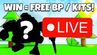 🔴 ROBLOX BEDWARS LIVE CUSTOM MATCHES FOR KITS