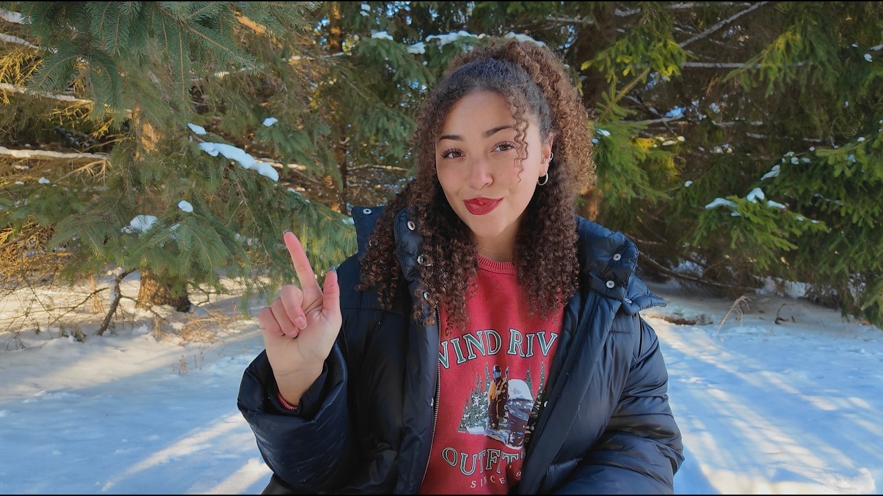 ASMR IN THE SNOW ❄️🌲 Whispers, Mouth Sounds, Snowy Tingles ✨(Natural ASMR)