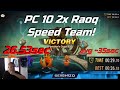 PC 10 Punisher's Crypt - 26.5sec AVG 35 Speed Team, F2p 2x Raoq!  - Summoners War