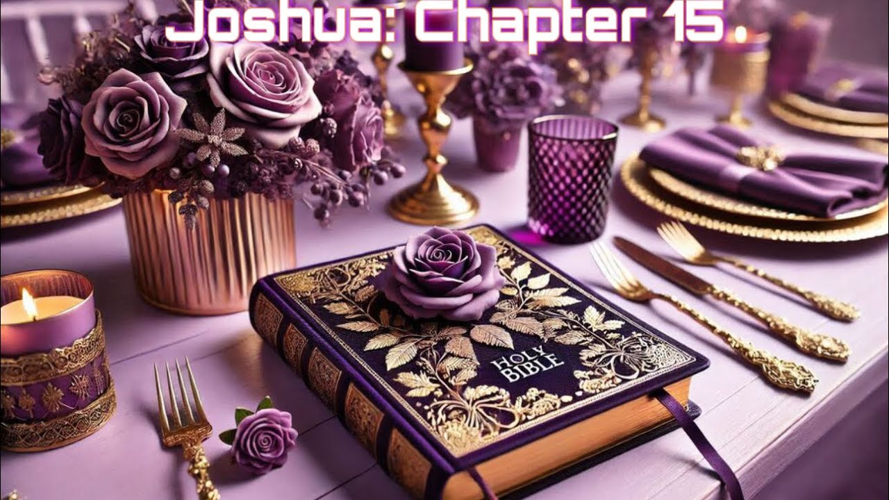 The Book Of Joshua Chapter 15 New Living Translation Read By the-book-of-joshua-chapter-15-new-living-translation-read-by