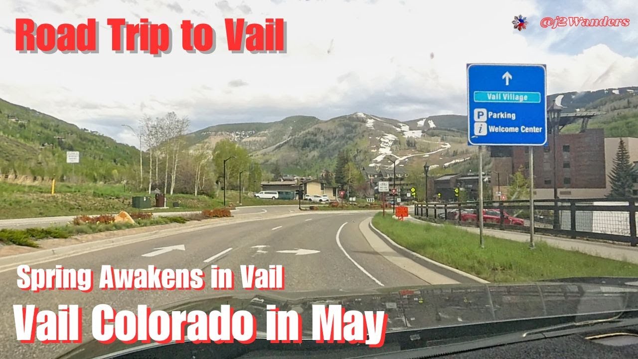 From Red Rocks to Snow Peaks | Spring Road Trip to Vail Colorado | U.S.A