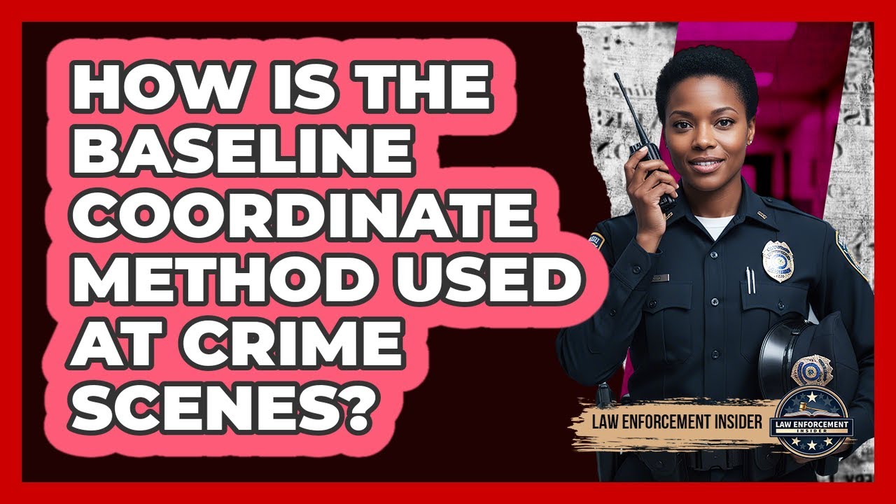 How Is the Baseline Coordinate Method Used at Crime Scenes?