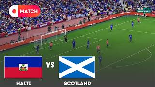 HAITI vs SCOTLAND | World Cup 2026 Match Simulation | eFo...
