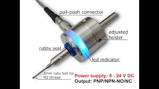 3D Digitizing Touch probe for CNC CMM waterproof