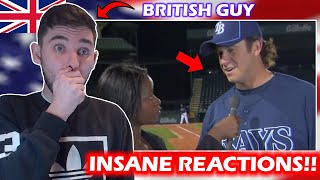 British Guy Reacts to Baseball - MLB | Amazing Player Reflexes