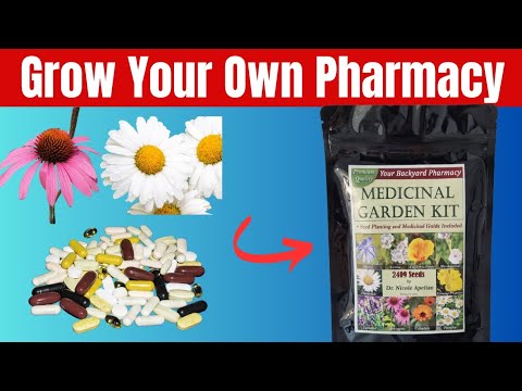 Grow Your Own Pharmacy: Exploring the Medicinal Garden Kit | @motivationaldoc