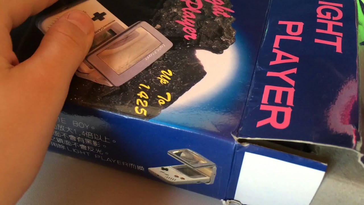Gameboy light  REVIEW