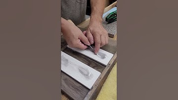 Getting a Lie-Nielson Fishtail Chisel stupid sharp in 40 seconds #bladesharpening