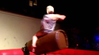 Bull ride in New Orleans