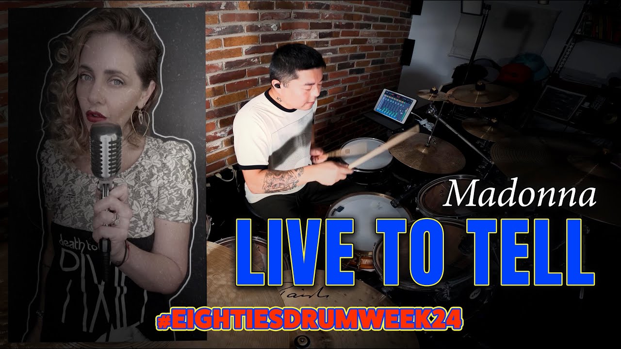 LIVE TO TELL - MADONNA (Drum 🥁 Cover + Karaoke🎙) LIVE TO TELL - MADONNA (Drum 🥁 Cover + Karaoke🎙)