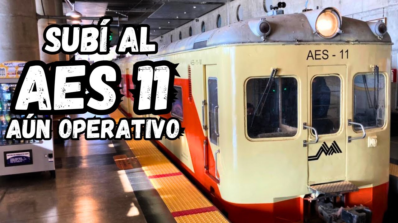 TREN AES 11 Así es el último AUTOMOTOR operativo de CHILE - YouTube