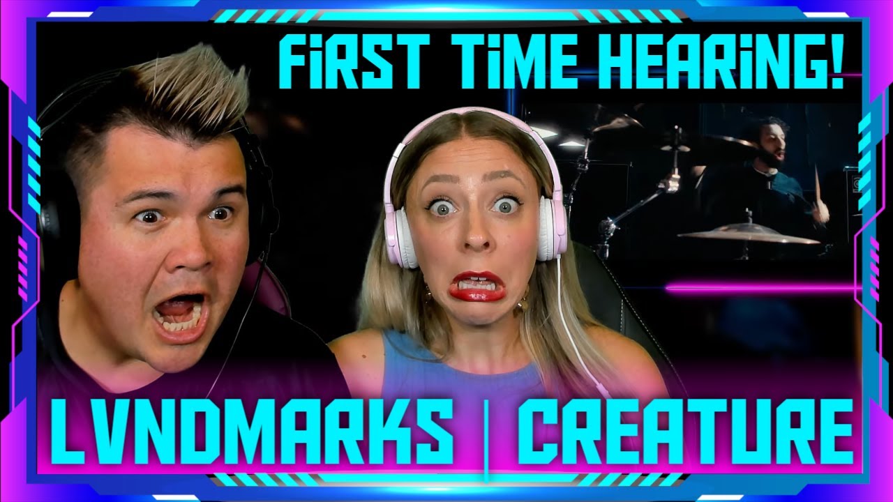First Time Reaction to LANDMVRKS - Creature (OFFICIAL VIDEO) | THE WOLF HUNTERZ Jon and Dolly