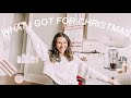 WHAT I GOT FOR CHRISTMAS 2021 (+what i gave!)