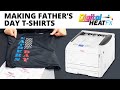 Making Father's Gifts | EZ Peel Paper & OKI pro8432 WT Printer