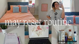 MAY RESET! clean, organize & plan with me! *monthly reset*