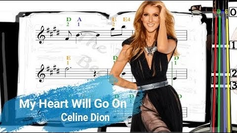 My Heart Will Go On | Celine Dion | Violin SHEET MUSIC [With Fingerings] [Level 4]