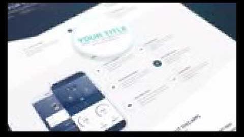 Website Presentation Minimal-after effects templates