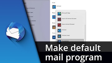 How to make Thunderbird default mail client ✅ Tutorial