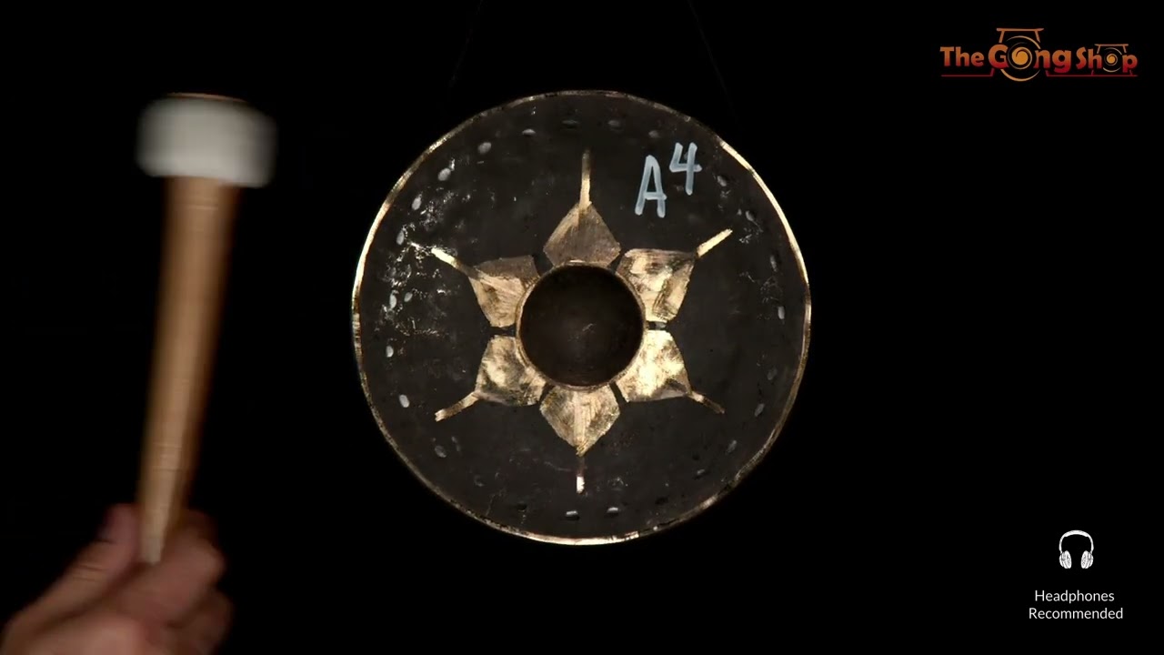 A4 Tuned Thai Gong - The Gong Shop - Tuned Thai Gongs - YouTube